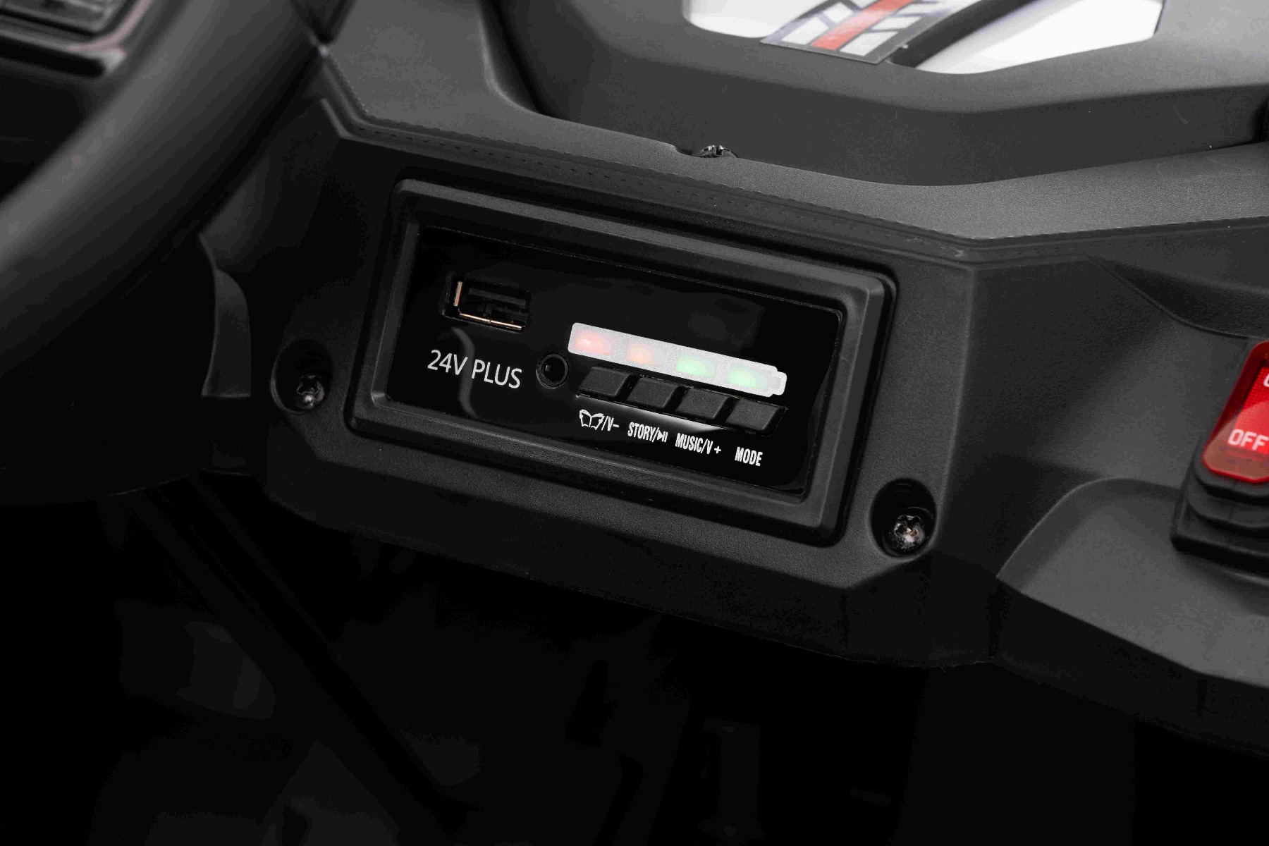 Player MP3 cu indicator de capacitate a bateriei