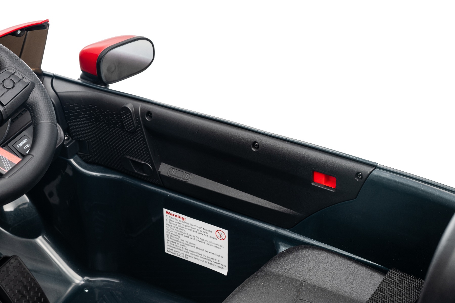 Uși care se deschid, cu blocare de siguranță