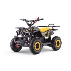 Quad pe benzină pentru copii Beneo Motors Explorer galben - 50cmc