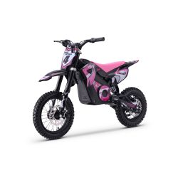 Motocross electric pentru copii Beneo Motors Gazelle Roz - 1000W