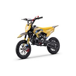 Motocicletă pe benzină pentru copii Beneo Motors CROSS XM galben - 50cmc