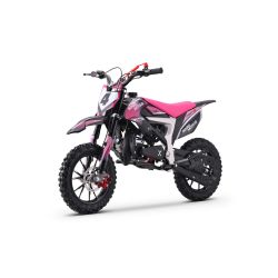 Motocicletă pe benzină pentru copii Beneo Motors CROSS SX Roz - 50cmc