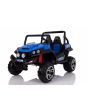 Mașinuță electrică pentru copii RSX tip ATV, Albastră-2.4Ghz, 4x Motoare, telecomandă, 2 scaune din piele, roți ușoare Eva, Radio FM, Bluetooth