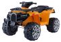 ATV electric tip Quad ALLROAD 12V, Orange, roți uriașe EVA, 2 x 12V, motoare, lumini LED,  MP3 player cu port USB, baterie 12V7Ah