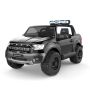 Mașinuță electrică pentru copii Ford Raptor, negru, suspensie de înaltă calitate, lumini LED, scaun,  telecomandă 2,4 GHz pornire din cheie, 4 X MOTOARE, USB, card SD, licență ORIGINALĂ