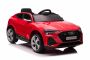 Mașină electrică pentru copii Audi E-tron Sportback 4x4 roșu, Scaun din piele sintetică, Telecomandă 2,4 GHz, Roți EVA, Intrare USB / Aux, Bluetooth, Suspensii spate, Baterie 12V / 7Ah, Lumini LED, Roți EVA moale, Motor 4 X 25W, Licență ORIGINALĂ