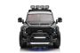 Mașină electrică pentru copii Ford Super Duty 24V negru, două locuri, tracțiune 4X4, motoare performante 24V, baterie portabilă, roți duble EVA spate, scaun din plastic, telecomandă 2,4 GHz, rampă lumină cu LED, MP3 player intrare USB, licență ORIGINALĂ