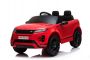 Mașină electrică pentru copii Range Rover EVOQUE, Roșu, Scaun din piele, MP3 player cu intrare USB, unitate 4x4, baterie 12V10Ah, Roți EVA, suspensii spate, pornire din cheie, telecomandă Bluetooth de 2,4 GHz, licențiată