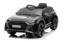 Mașină electrică Audi RS6, 12V, scaun piele, telecomandă 2.4GHz, comutator funcție telecomandă/ pedală, intrare USB, lumini LED, baterie 12V, roți moi EVA, 2 X MOTOR, negru, licență ORIGINALĂ