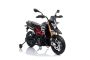 Motocicletă electrică copii APRILIA DORSODURO 900, Licențiată, baterie 12V, roți EVA moi, 2 x 18W Motoare, Suspensie, cadru metalic, furcă metalică, roți auxiliare, gri