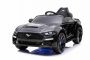 Mașină electrică copii Ford Mustang 24V, negru, roți EVA moi, Motoare: 2 x 16.000 rpm, baterie 24V, lumini LED, telecomandă de 2,4 GHz, MP3 Player, licență ORIGINALĂ