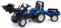 Tractor  cu pedale Falk New Holland T8 cu cupă și remorcă 3090M