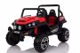 Mașinuță electrică pentru copii RSX tip ATV, Roșie-2.4Ghz, 4x Motoare, telecomandă, 2 scaune din piele, roți ușoare Eva, Radio FM, Bluetooth