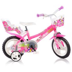 DINO Bikes - Bicicletă pentru copii 12" 126RL - Roză 2017
