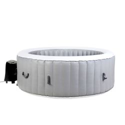 Jacuzzi gonflabil mobil NEW BeneoSpa pentru 4 persoane, gri