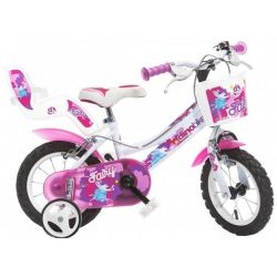 Bicicletă pentru copii  12" DINO Bikes 126RSN - alb