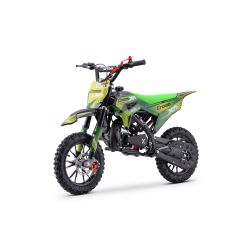 Motocicletă pe benzină pentru copii Beneo Motors CROSS XM verde - 50cmc