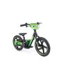 Bicicletă electrică pentru copii RIRIBIKE RTX6 24V (16"), verde, baterie litiu, motor 250W, frână disc, Scaun reglabil din PU moale