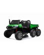 Mașină electrică copii FARM RIDER 6X6 cu tracțiune pe 4 roți, baterie 2x12V, roți EVA, suspensii, telecomandă 2,4 GHz, 2 locuri,  MP3 player cu intrare USB / SD, Bluetooth