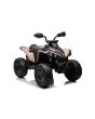 Quad electric Can-am Renegade, kaki, cu un singur loc, suspensii față și spate, lumini LED, baterie de 12 V, 2 motoare de 35 W, roți moi EVA, player MP3 cu intrare USB/AUX, licențiat