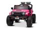 Maşinuţa electrica copii Beneo Motors OFFRIDE 4x4² cu două locuri, 24V, roz, player MP3 cu intrare USB/AUX, transmisie 4x4, baterie litiu, roți EVA cu suspensie, telecomandă, lumini LED