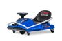 Kart Drifting Beneo Motors 24V, albastru, motor fără perii de 300W, baterie litiu, mod Drift cu viteză de 14 km/h, construcție din fier masiv, centură de siguranță, scaun sport, volan multifuncțional