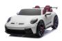 Mașină electrică copii Porsche 911 GT3 24V cu tracțiune 4x4, alb, scaun cu două locuri, telecomandă 2.4 GHz, intrare USB/AUX, motoare 200W, suspensie, baterie litiu, lumini LED față și spate, licență ORIGINALĂ