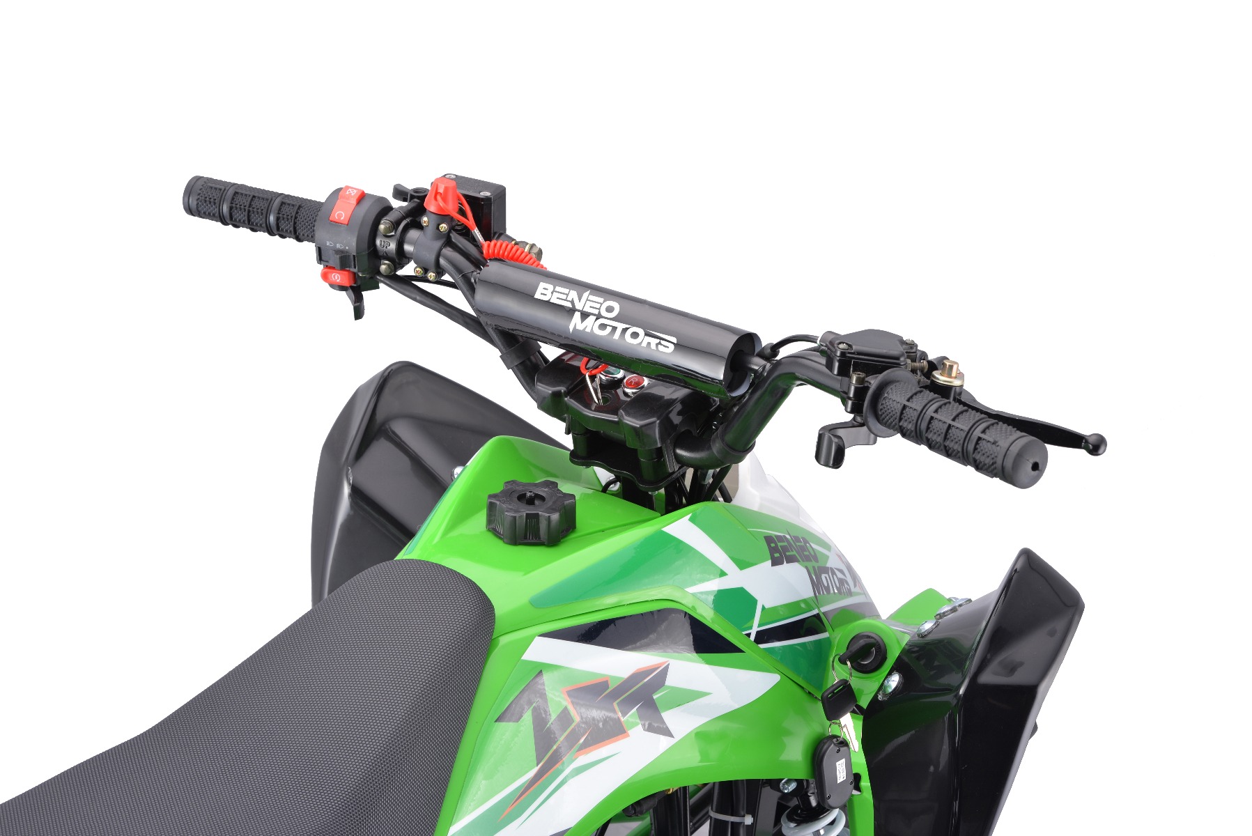 Comutator de oprire de urgență, limitator de viteză