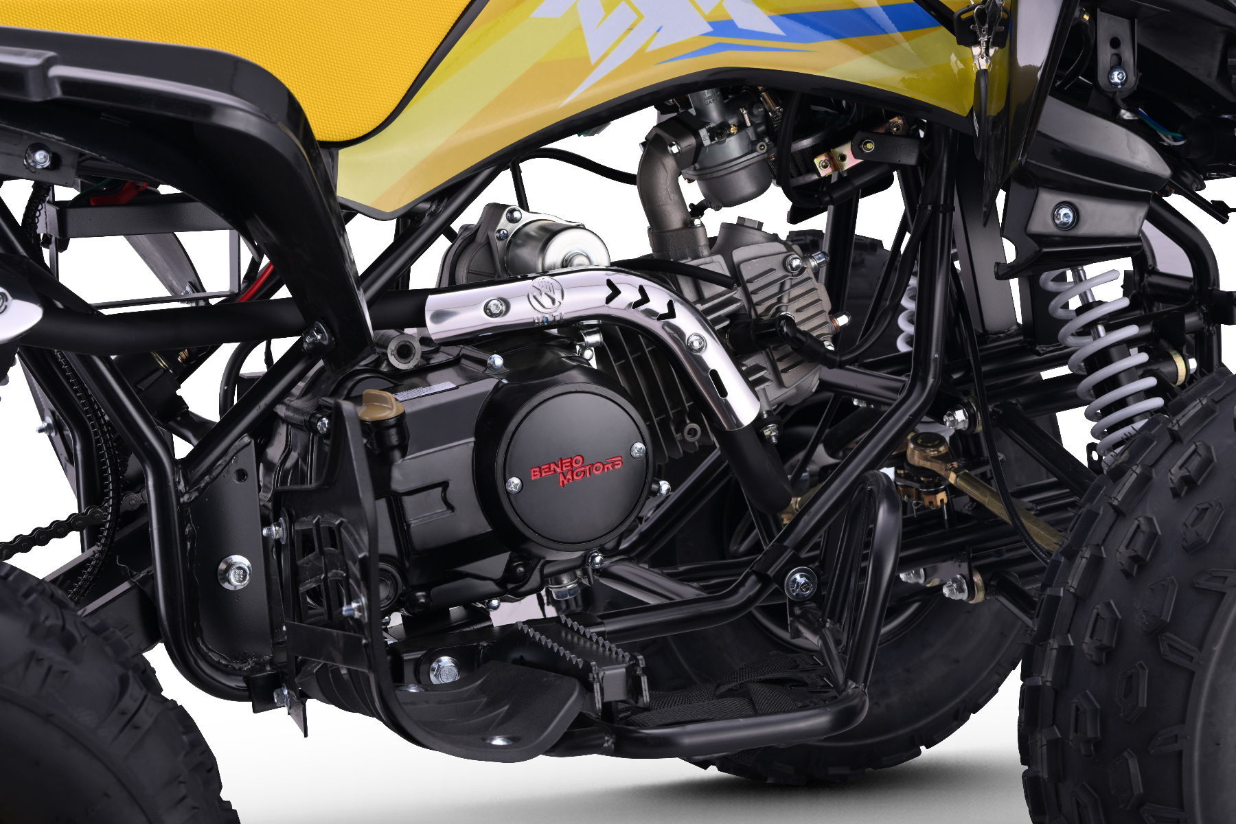 Motor în patru timpi cu transmisie automată