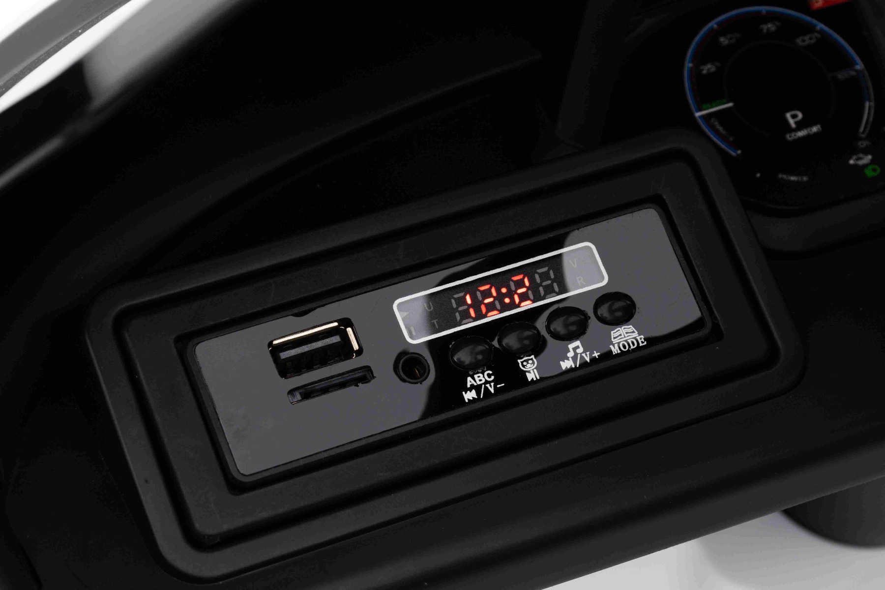 Indicator de capacitate a bateriei și Bluetooth pe MP3