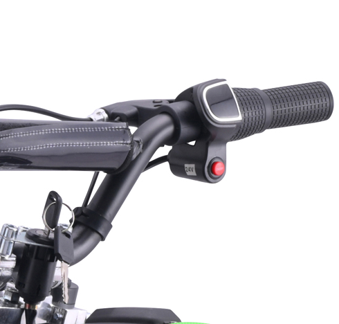 Comutator cu cheie și indicator de capacitate a bateriei