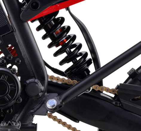 Amortizor spate și suport